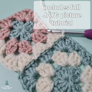 Soft Posy Baby Blanket - US Terminology