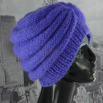Chunky Beehive Turban Hat