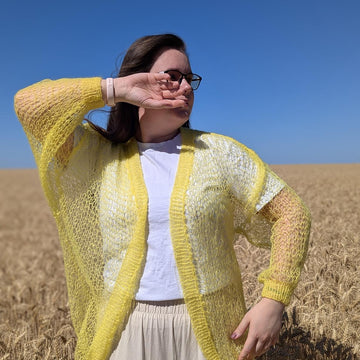 Sunshine Mohair Cardigan