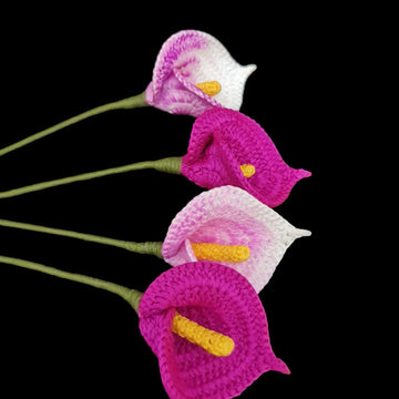 Crochet Calla Lily flowers