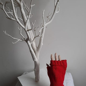 "Valentine" Fingerless Mittens