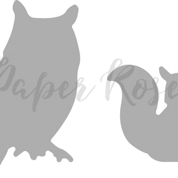 Paper Rose Dies - Owl & Squirrel