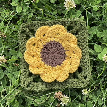 Sunflower Granny Square