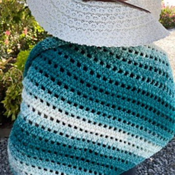 On The Diagonal Scarf/Shawl