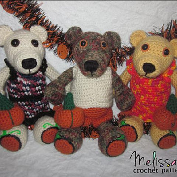 Halloween Pumpkin Bears - Halloween MCAL