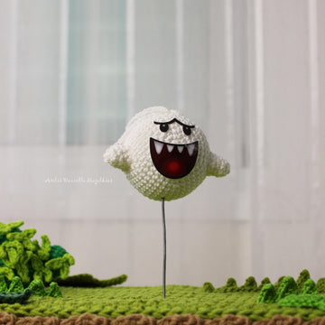 Boo Ghost Amigurumi Crochet Pattern – Fanart Inspired