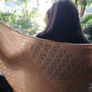Emerald forest shawl