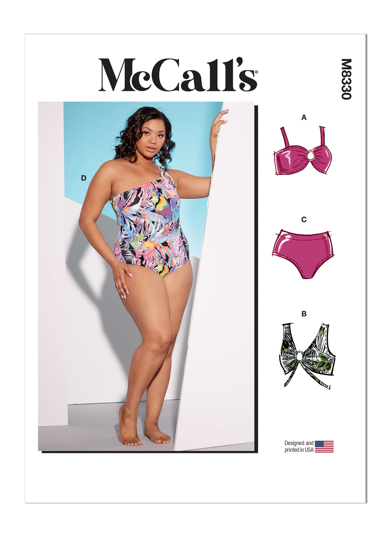 McCall's Women's Swimsuits M8330 - Sewing Pattern
