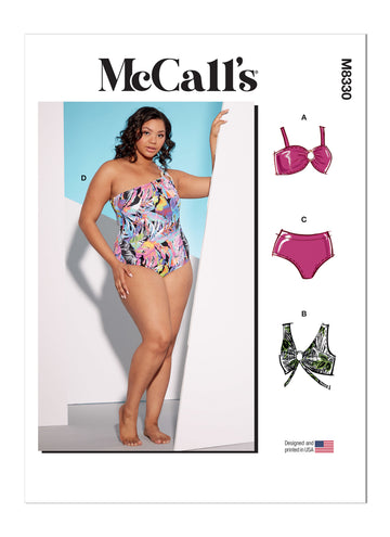 McCall's Women's Swimsuits M8330 - Sewing Pattern