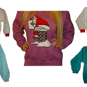 5 x Santa Plus Size Jumper / Sweater