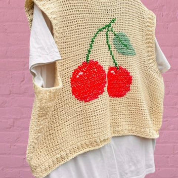 Cherry Crochet Tank Top Pattern