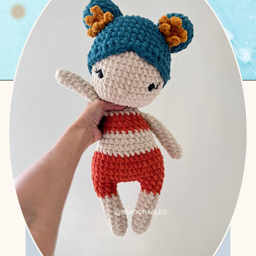 Beatrice Mermaid with removable tail