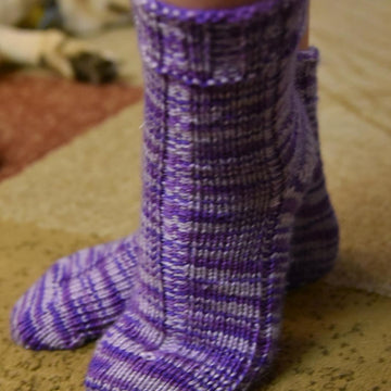 Toasty Toes 40 Peg Loom Knit Socks