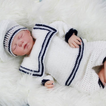 Sailor Suit Crochet Pattern #187