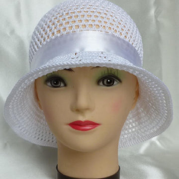Crochet Baby Cloche Beanie Hat NATASHA