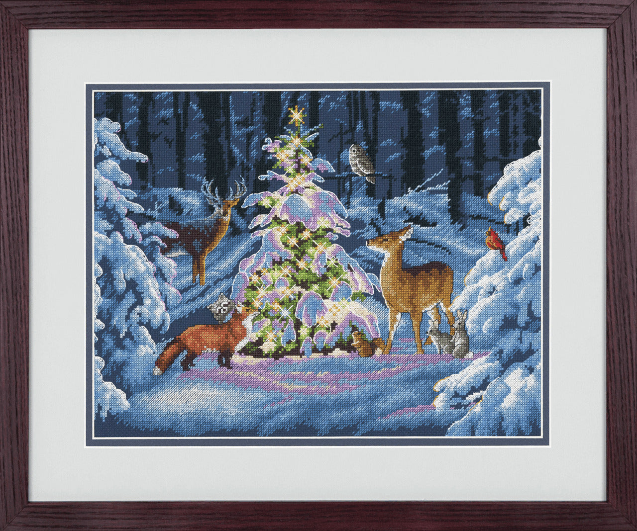 Dimensions Woodland Glow Cross Stitch Kit