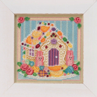 Mill Hill Spring Series 2019 - Sugar Cookie House - 5.25in x 5.25in