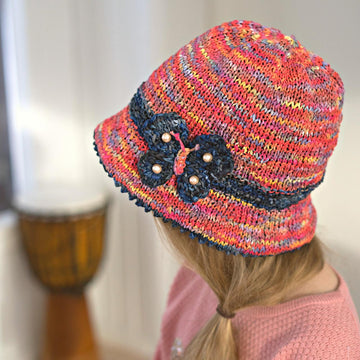 Mary sun brim hat