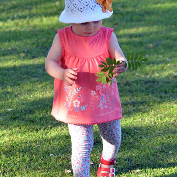 Grassland Flower Panama Hat