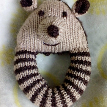 Panda, Mouse, Hedgehog and Crocodile Rattle