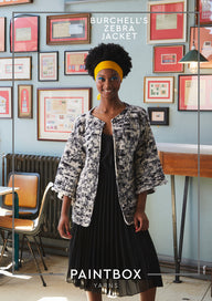 Burchell's Zebra Jacket - Free Crochet Pattern For Women in Paintbox Yarns