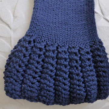 Jade - Lady’s 8ply jacket with lace edges