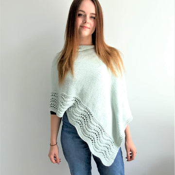 “Wavy Sea” Poncho