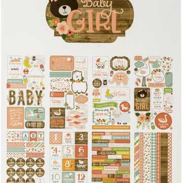 Echo Park Paper Echo Park Sticker Book - Baby Girl