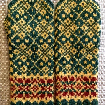 "Sunburst" Mittens