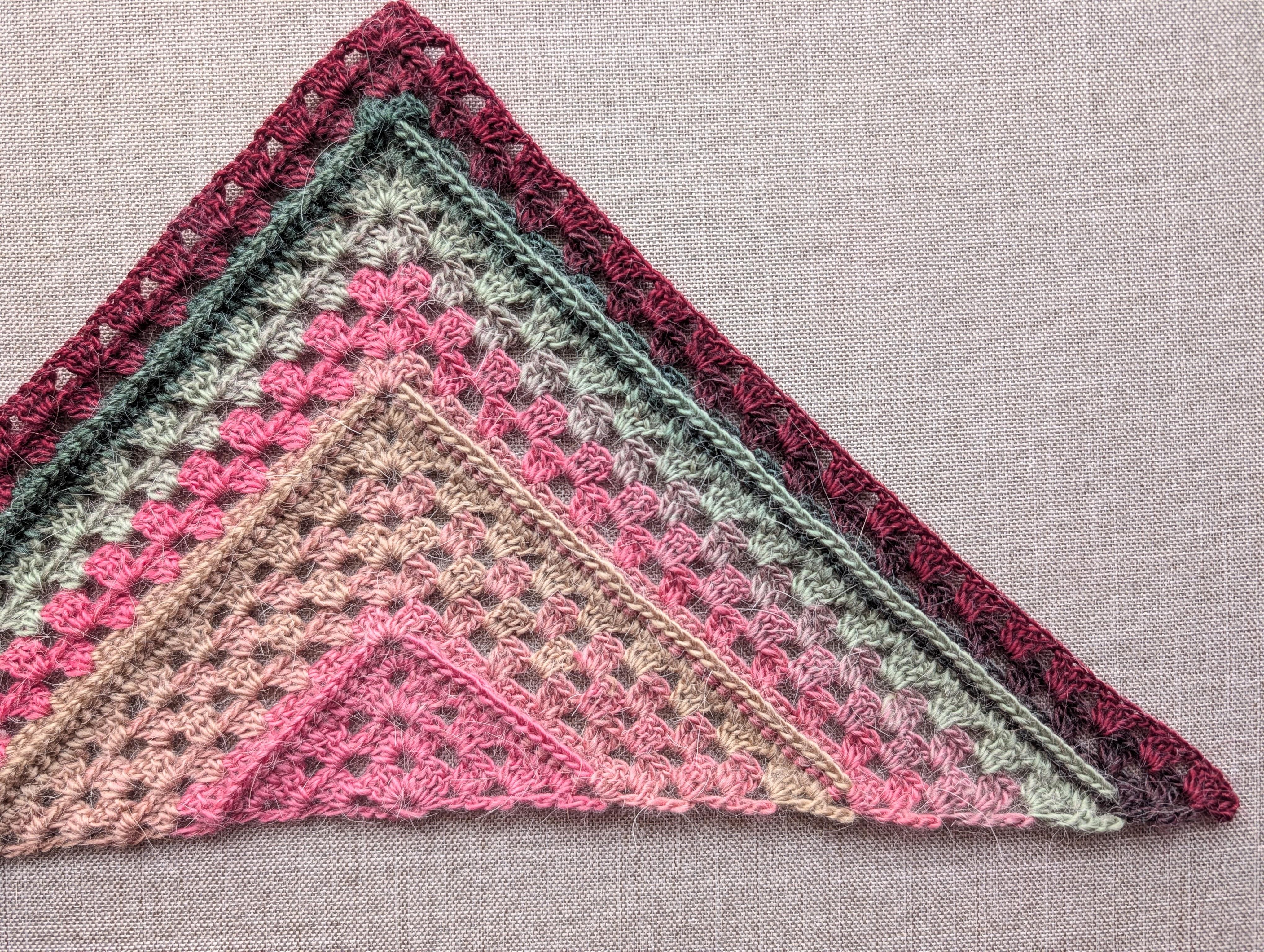 2-in-1: Crochet Bandana/Shawl #113