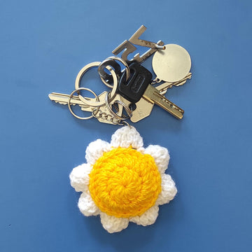 Daisy Keychain