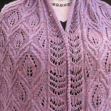 Nagota Cable Lace Shawl