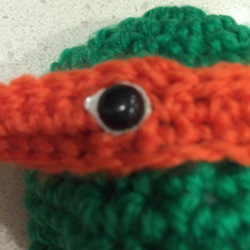 Ninja Turtle (inspired) coin purse