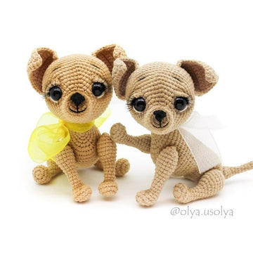 Chi-Chi the Puppy pattern (25 pages + 70 photos, PDF) (dog)