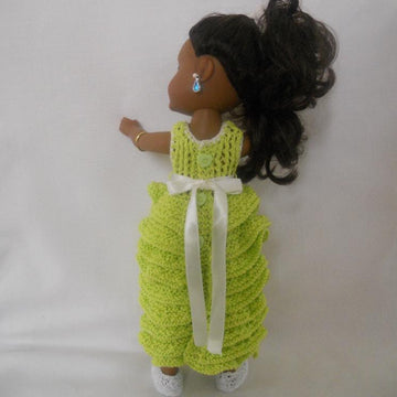 Ruffle Dress for Corolle Les Cheries and Heart for Heart