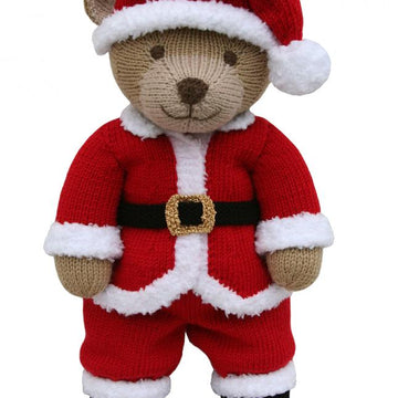 Santa Suit Outfit (Knit a Teddy)