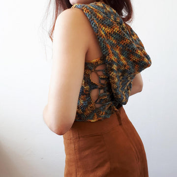 Mandala top wtih cape
