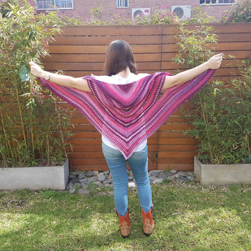 Orchid Shawl