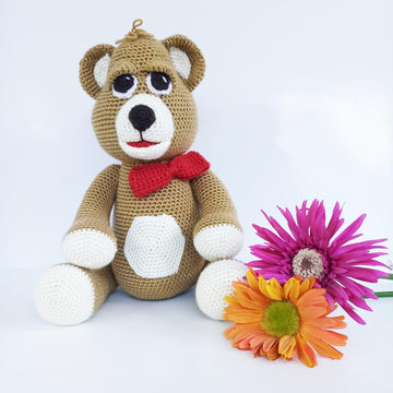 Crochet Toy Pattern Barney the Bear