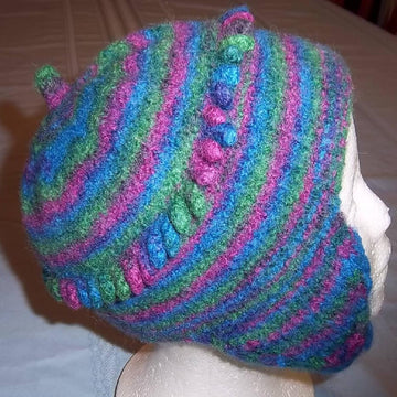 Felted Thrum-fun Hat