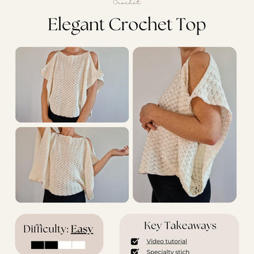 Elegant Crochet Top