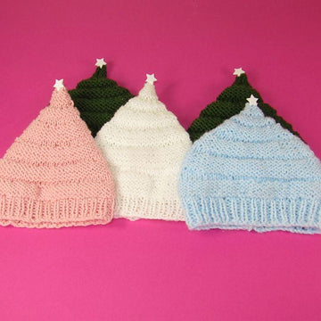 Preemie, Tiny and Newborn Baby Little Star Christmas Hat