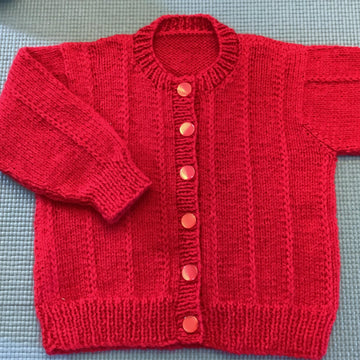 Semi Drop Shoulder Cardi with Variation