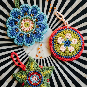 Beaded Christmas Decorations