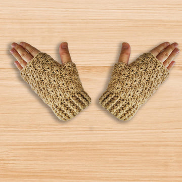 Crochet Fingerless Gloves Pattern – Easy PDF + Video Tutorial