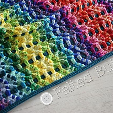 Chromatic Cobbles Blanket