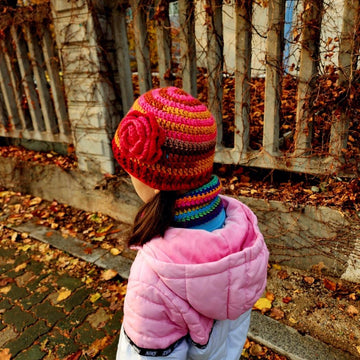 Falling in Rose Hat