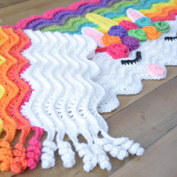 Sophia The Cuddly Unicorn Scarf
