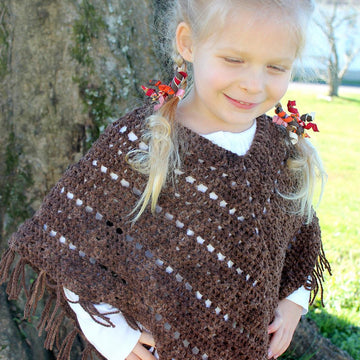 Boho Crosses Poncho