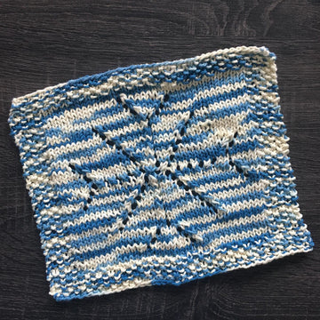 Lacy Snowflake Dishcloth
